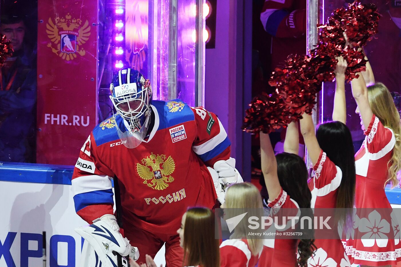 Ice hockey. Channel One Cup. Russia vs. Sweden