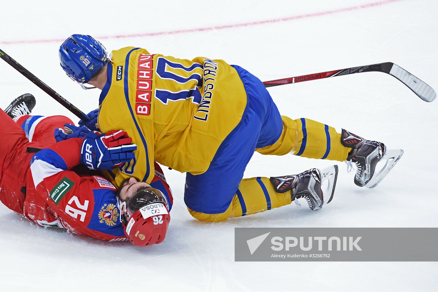 Ice hockey. Channel One Cup. Russia vs. Sweden