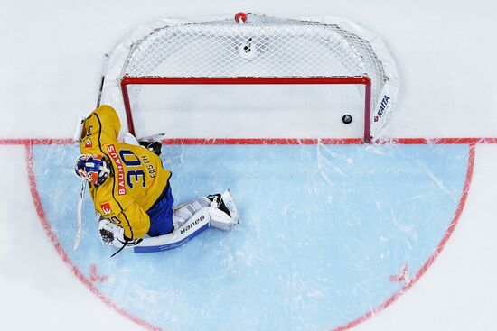 Ice hockey. Channel One Cup. Russia vs. Sweden