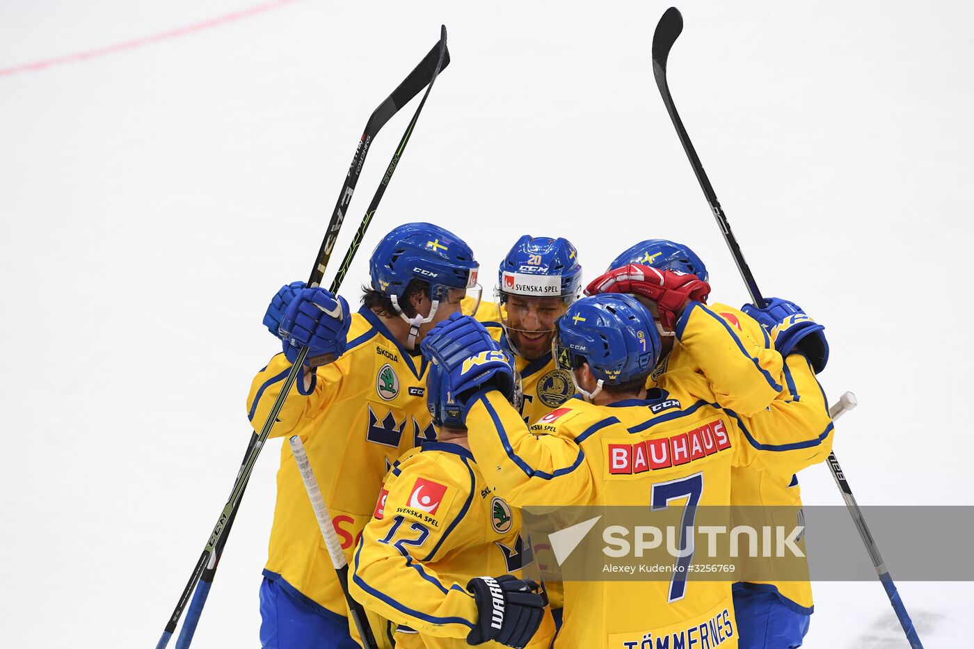 Ice hockey. Channel One Cup. Russia vs. Sweden