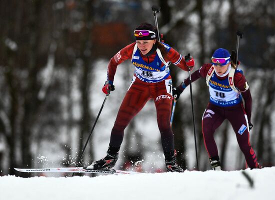 IBU World Cup Biathlon 3. Women's sprint