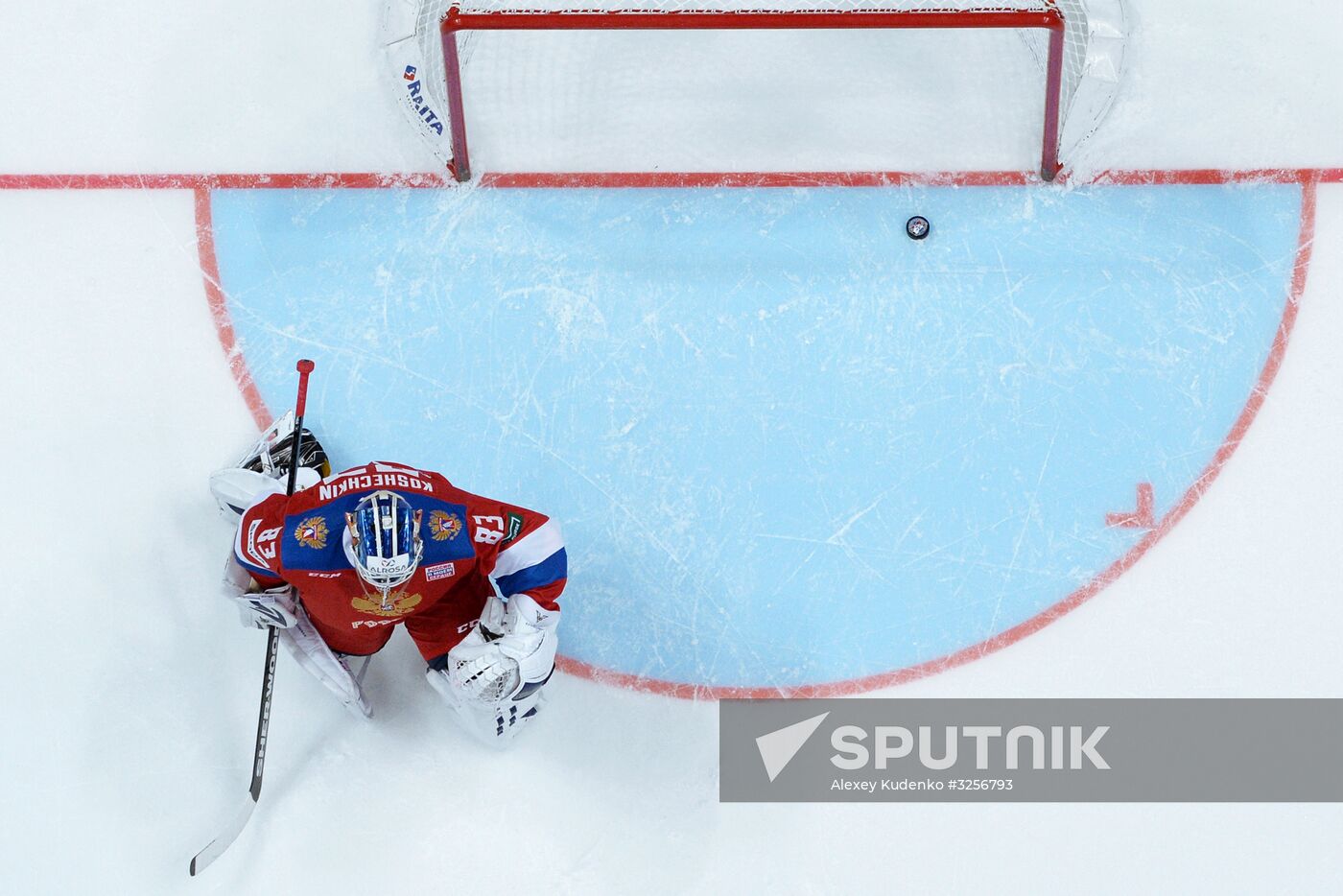 Ice hockey. Channel One Cup. Russia vs. Sweden