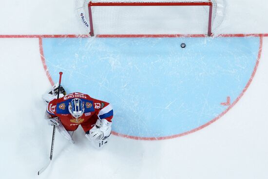 Ice hockey. Channel One Cup. Russia vs. Sweden