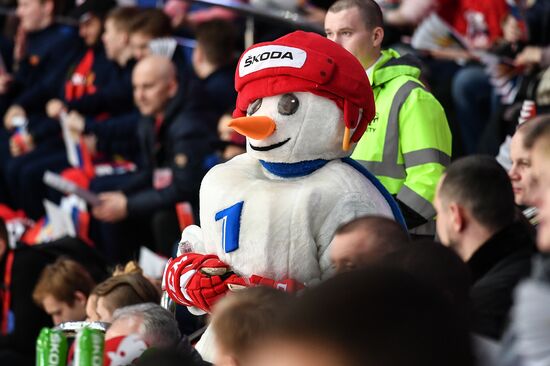 Ice hockey. Channel One Cup. Russia vs. Sweden