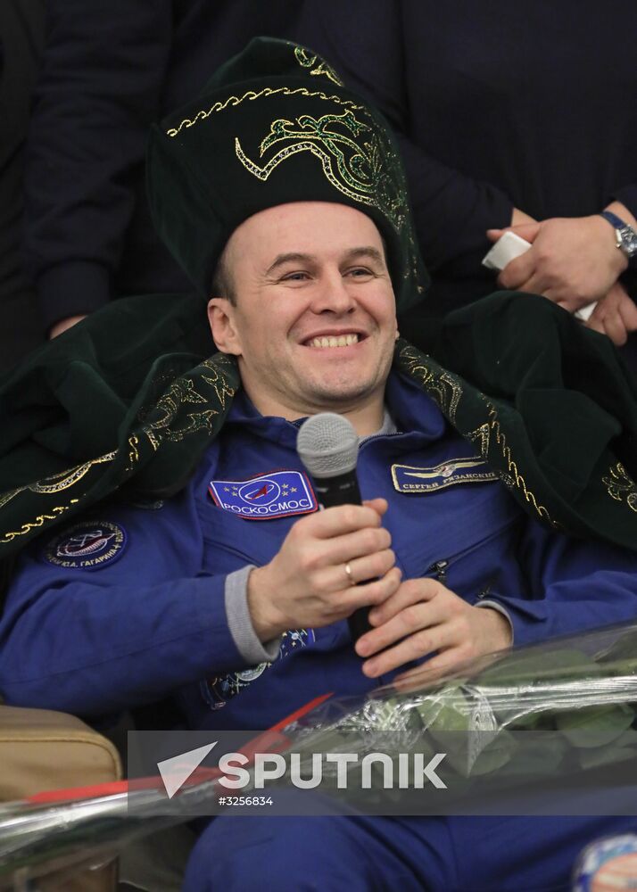 Landing of Soyuz MS-05