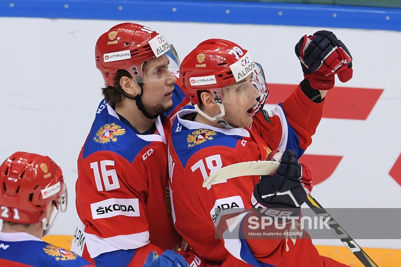 Ice hockey. Channel One Cup. Russia vs. Sweden