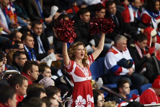 Ice hockey. Channel One Cup. Russia vs. Sweden