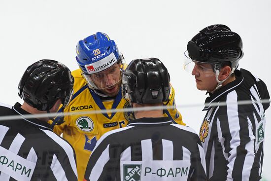 Ice hockey. Channel One Cup. Russia vs. Sweden