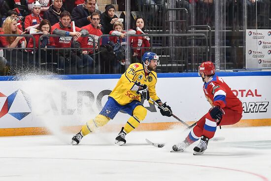 Ice hockey. Channel One Cup. Russia vs. Sweden