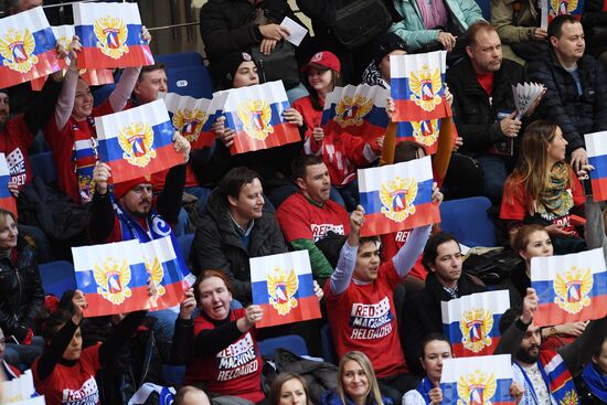 Ice hockey. Channel One Cup. Russia vs. Sweden