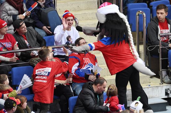 Ice hockey. Channel One Cup. Russia vs. Sweden