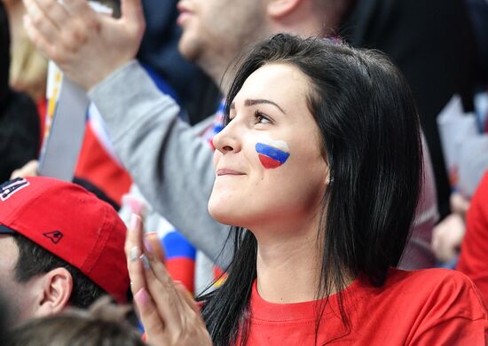 Ice hockey. Channel One Cup. Russia vs. Sweden
