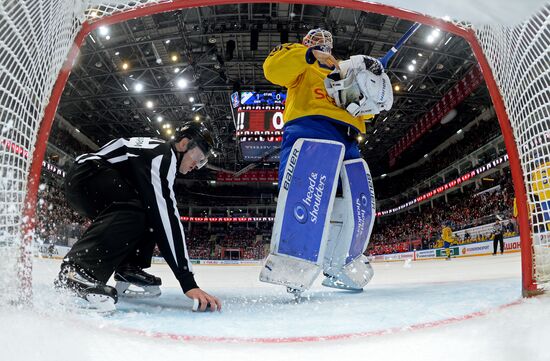 Ice hockey. Channel One Cup. Russia vs. Sweden