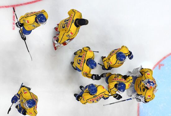 Ice hockey. Channel One Cup. Russia vs. Sweden