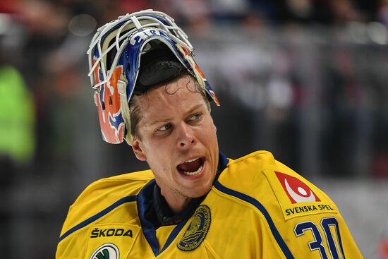 Ice hockey. Channel One Cup. Russia vs. Sweden