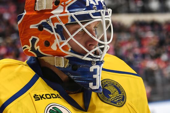 Ice hockey. Channel One Cup. Russia vs. Sweden