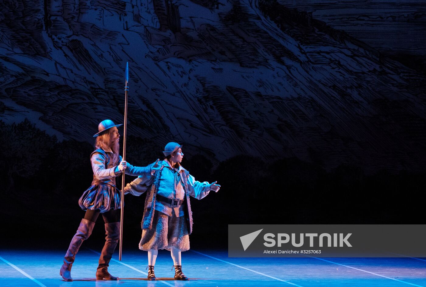 'Don Quixote' ballet premieres in St. Petersburg