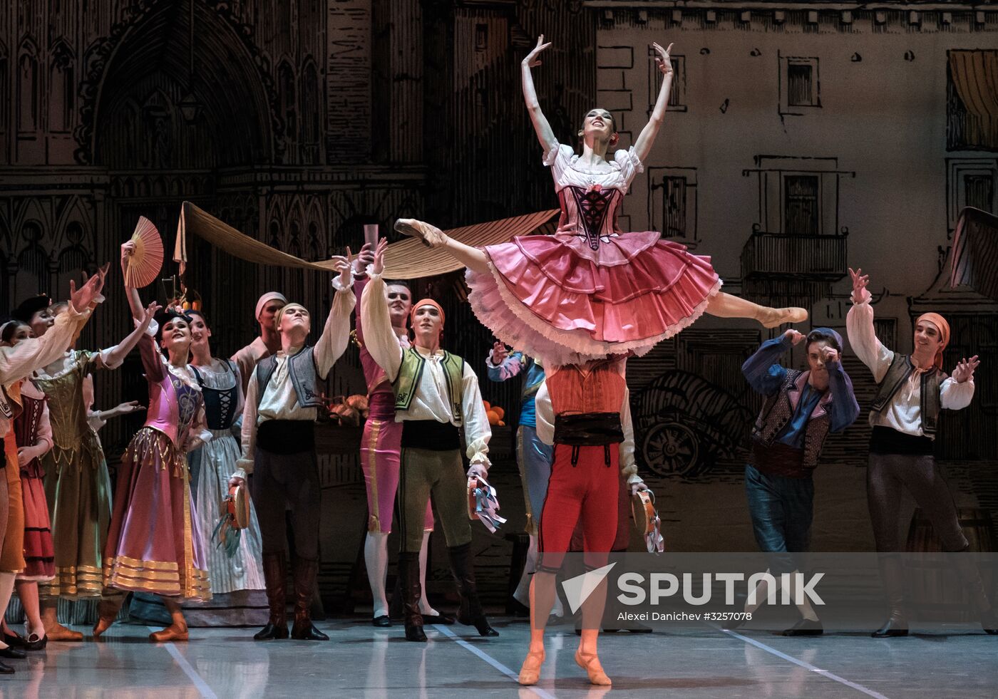 'Don Quixote' ballet premieres in St. Petersburg