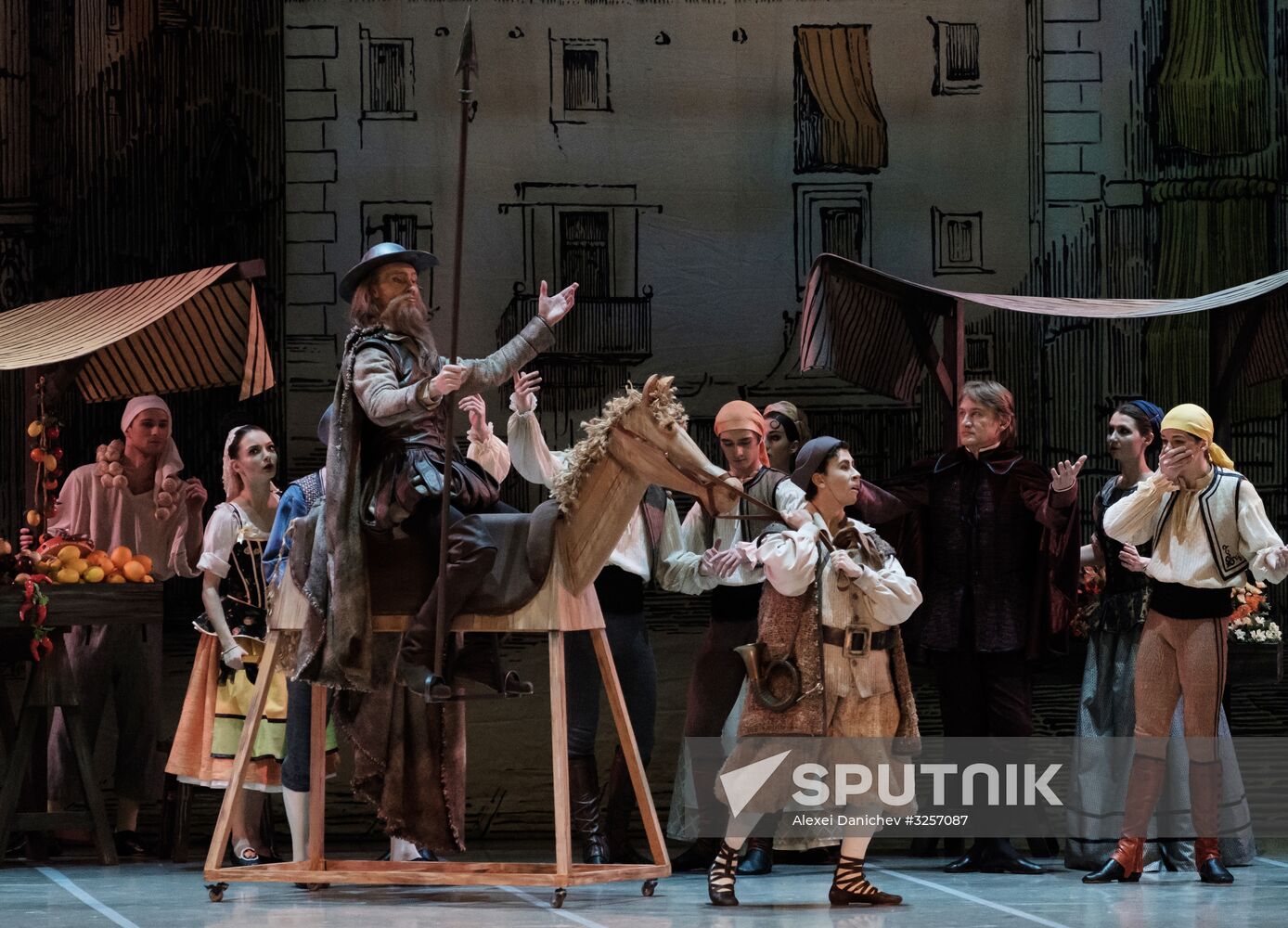 'Don Quixote' ballet premieres in St. Petersburg