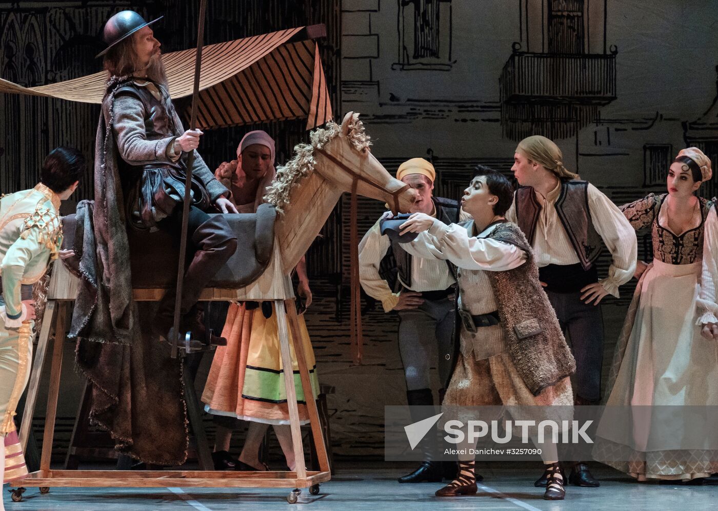 'Don Quixote' ballet premieres in St. Petersburg