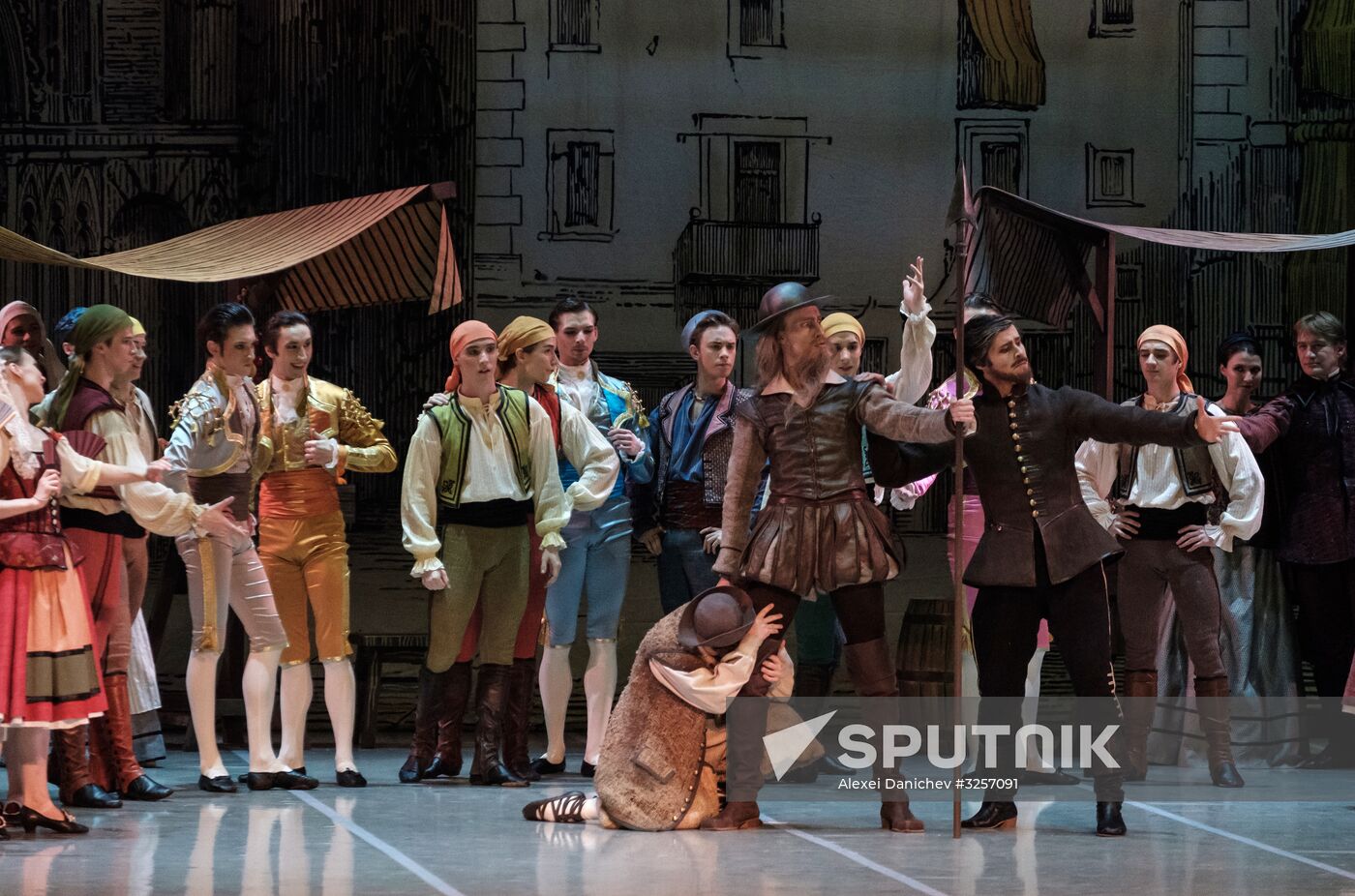 'Don Quixote' ballet premieres in St. Petersburg