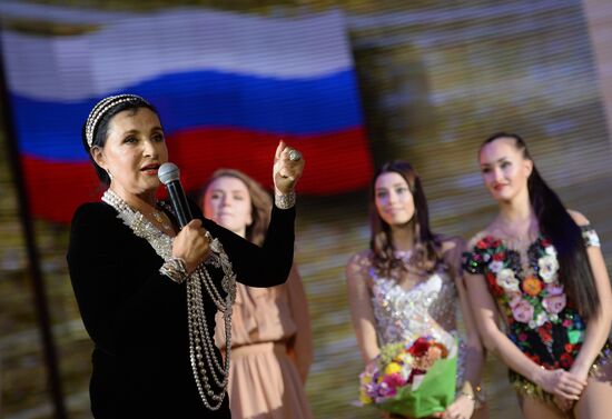 Opening of Novogorsk Olympic Village sports and educational cluster