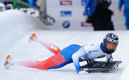 Men´s Skeleton. IBSF European Championship.