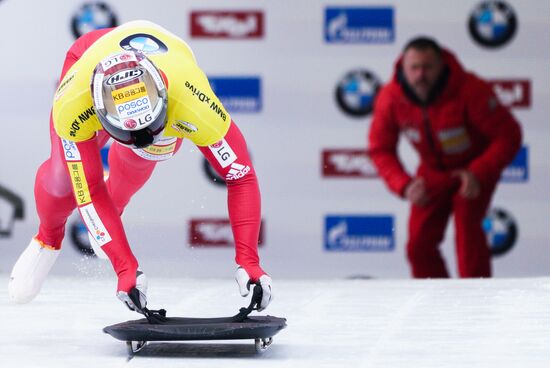 Men´s Skeleton. IBSF European Championship.