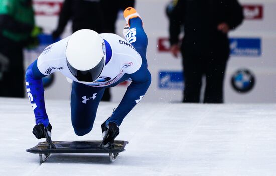 Men´s Skeleton. IBSF European Championship.