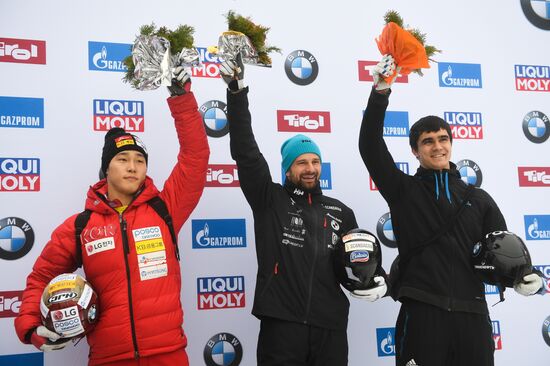 Men´s Skeleton. IBSF European Championship.