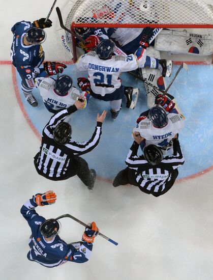 Ice hockey. Channel One Cup. Finland vs. South Korea