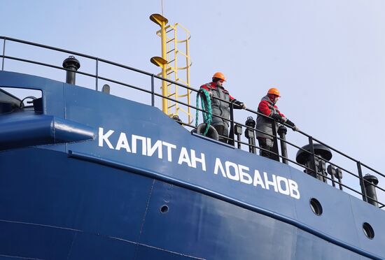 New fishing vessel launched in Kaliningrad region