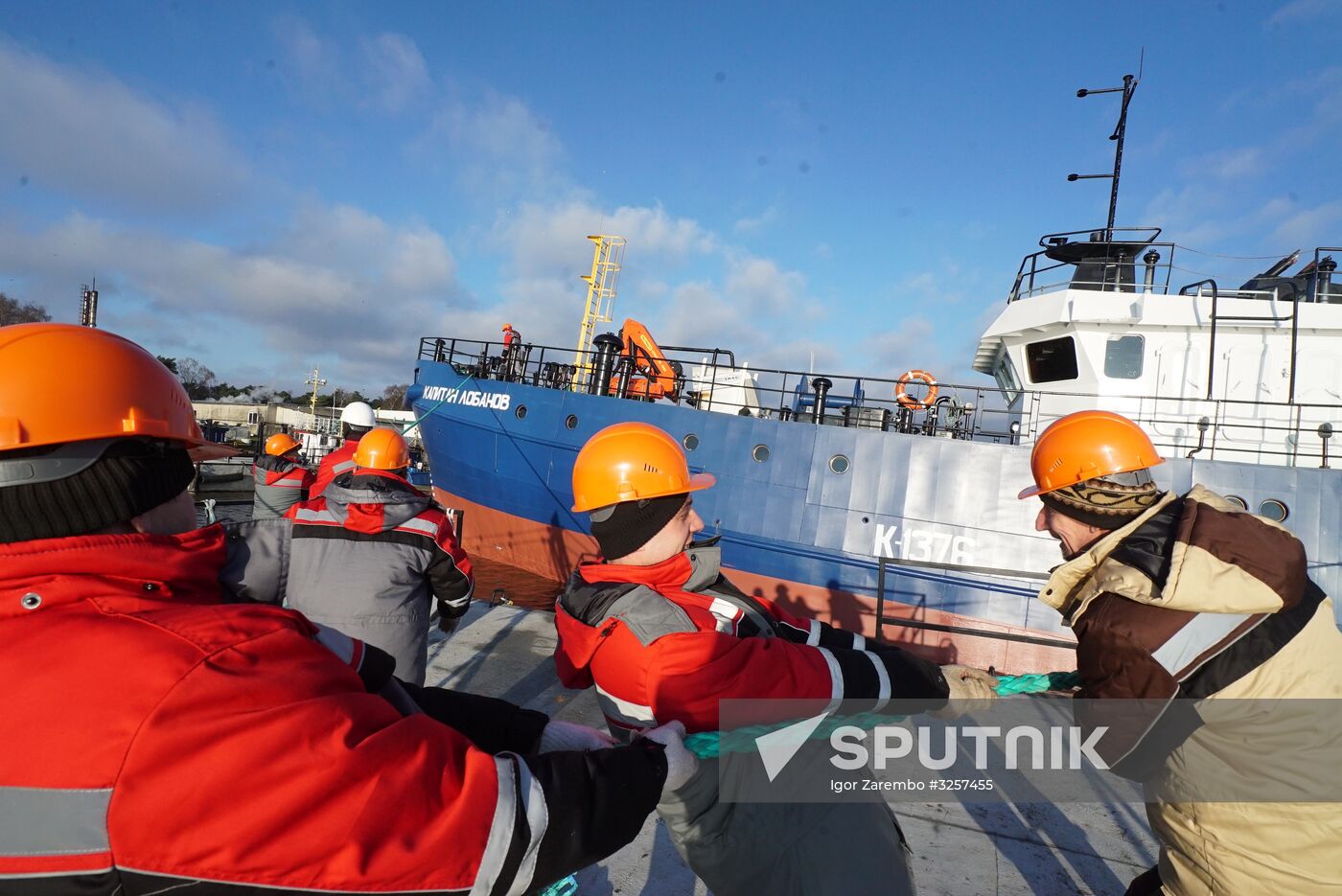 New fishing vessel launched in Kaliningrad region