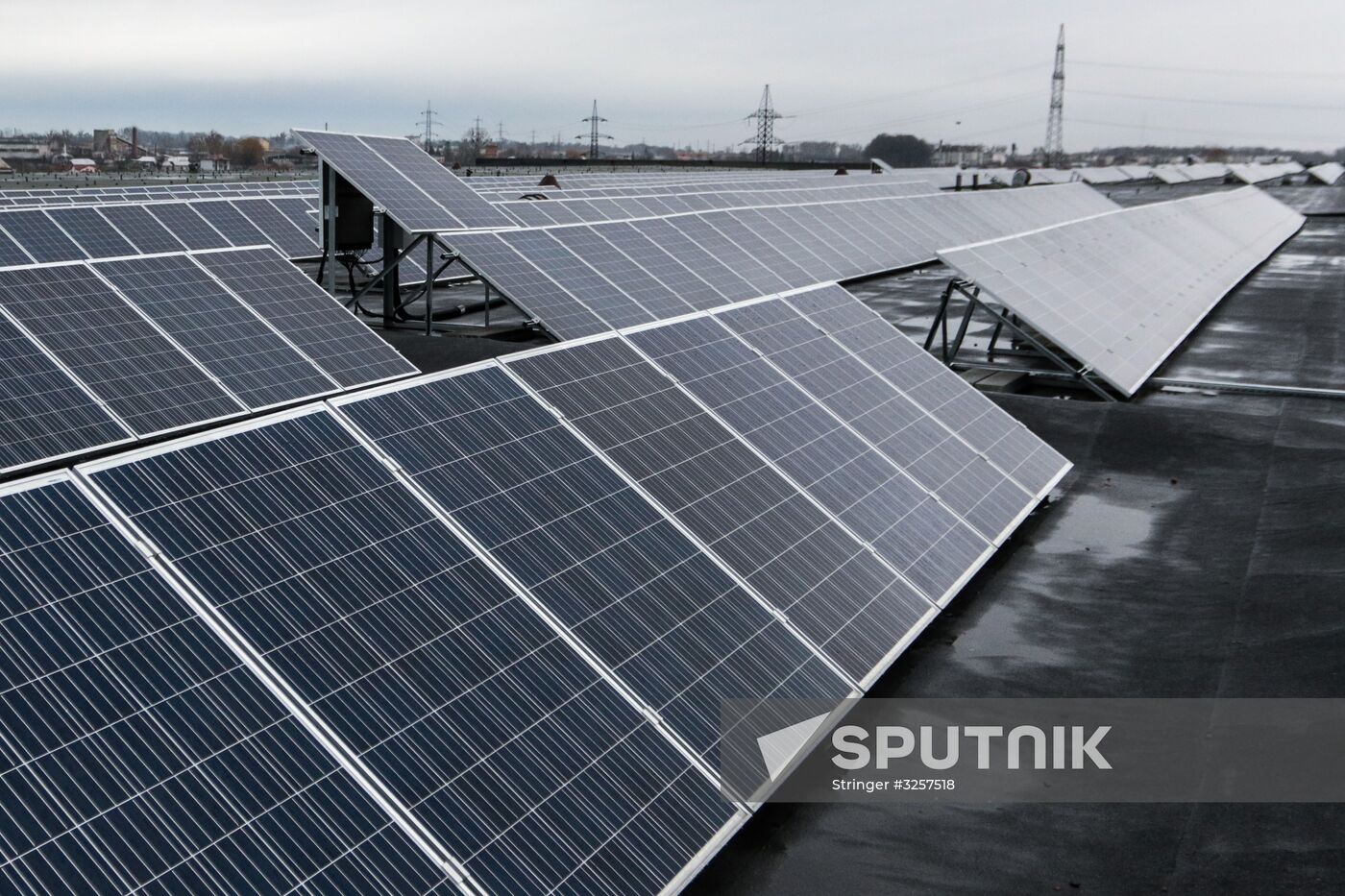 Solar power station opened in Lviv Region