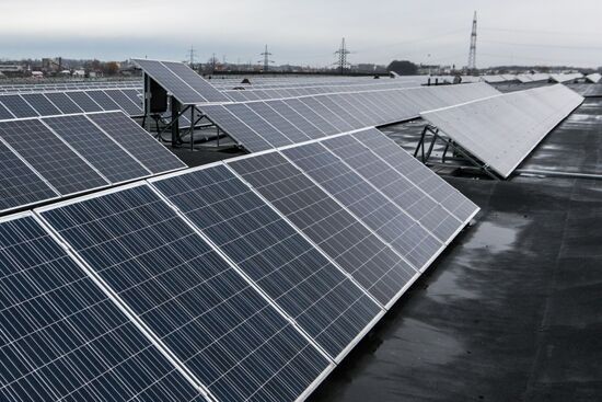 Solar power station opened in Lviv Region