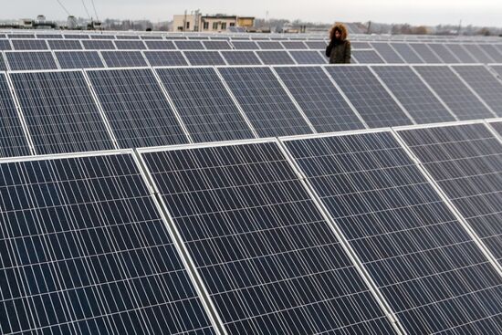 Solar power station opened in Lviv Region