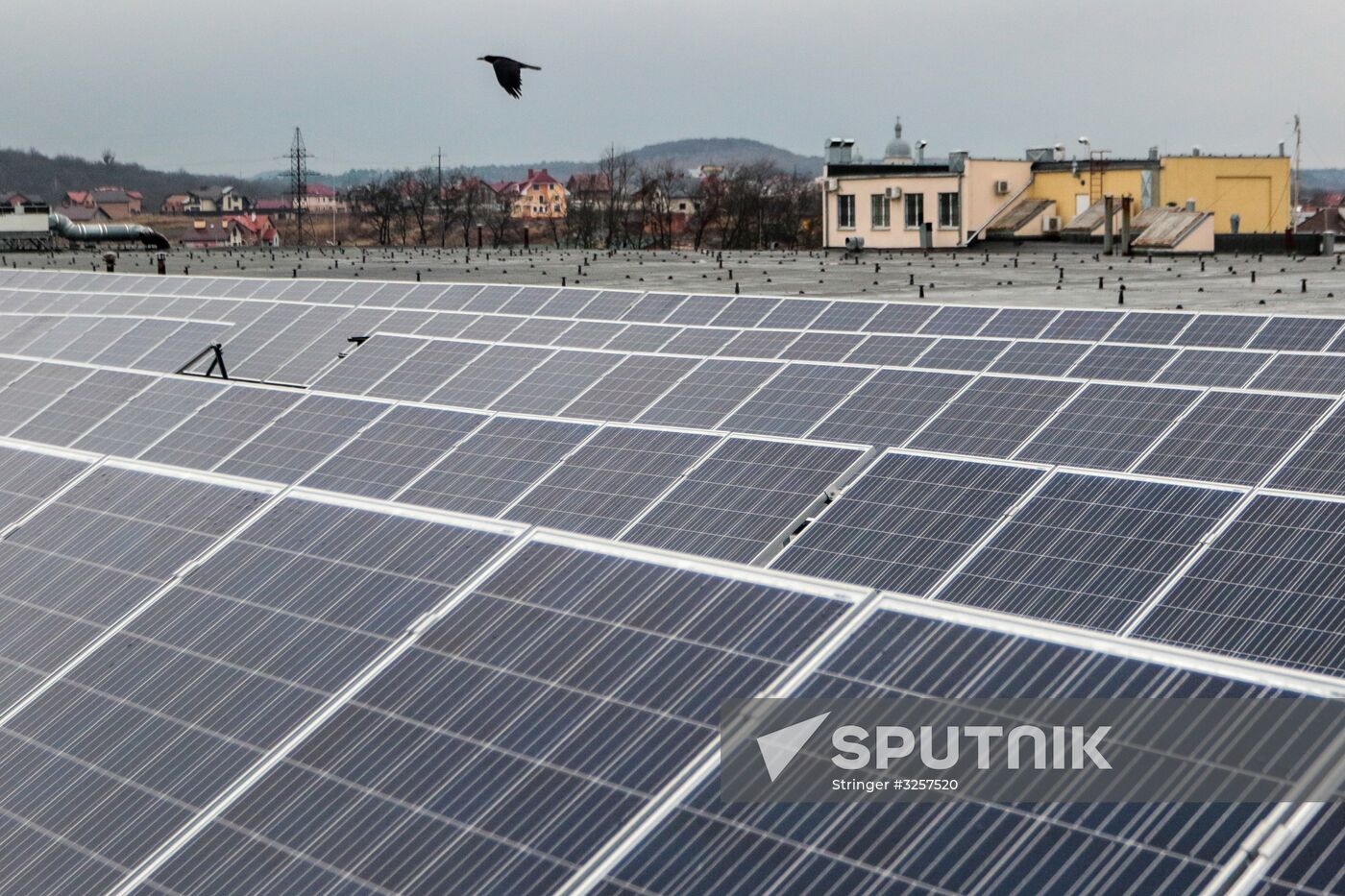 Solar power station opened in Lviv Region