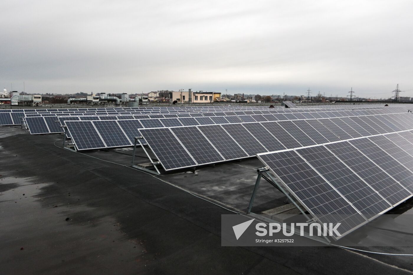Solar power station opened in Lviv Region