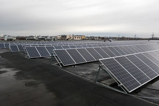 Solar power station opened in Lviv Region
