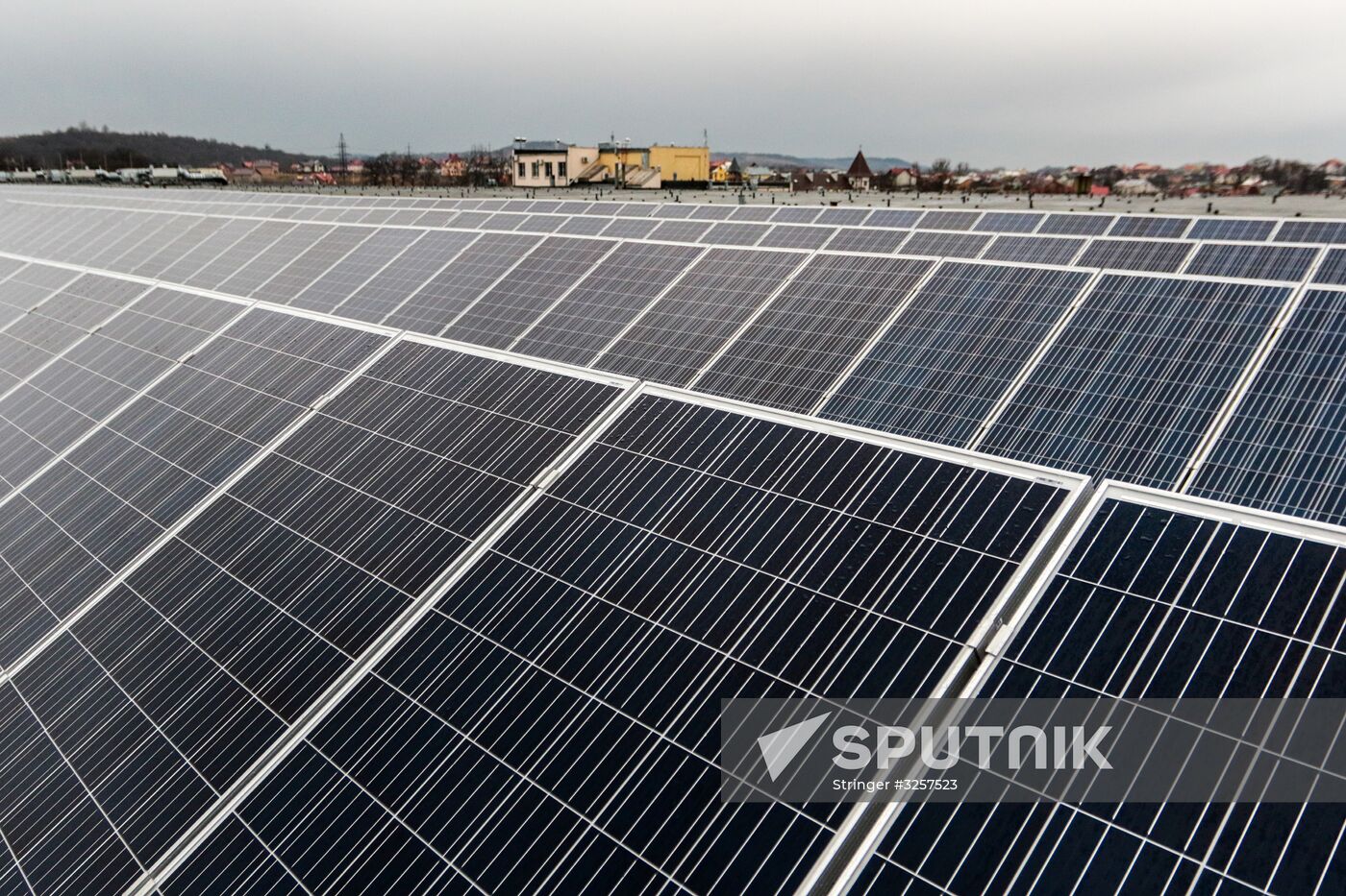 Solar power station opened in Lviv Region