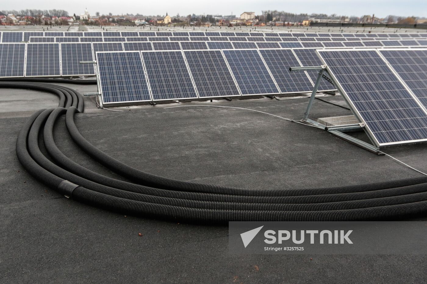 Solar power station opened in Lviv Region