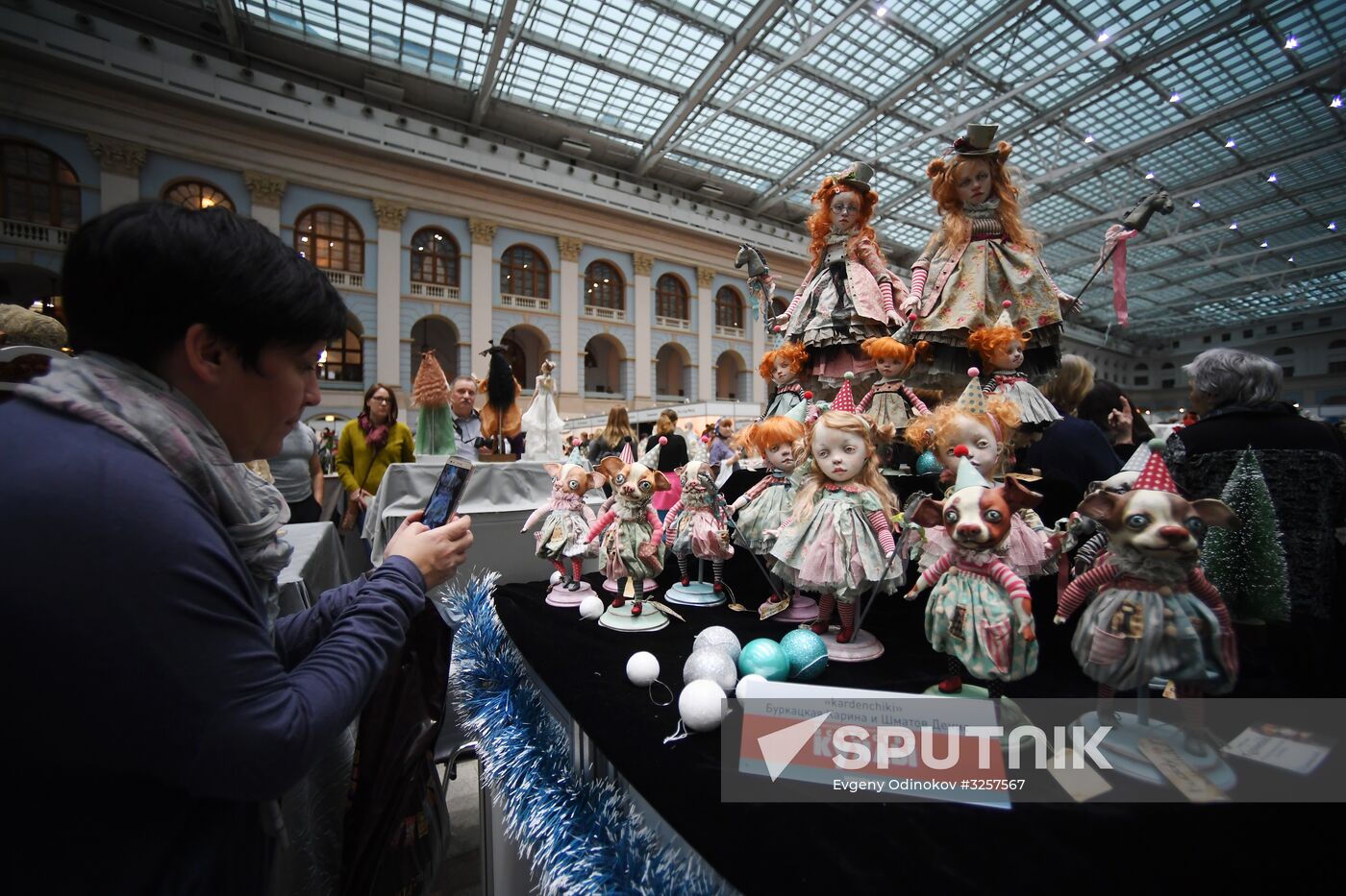 18th Art of Doll international exhibition opens in Moscow