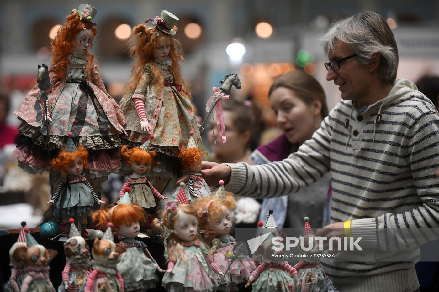 18th Art of Doll international exhibition opens in Moscow