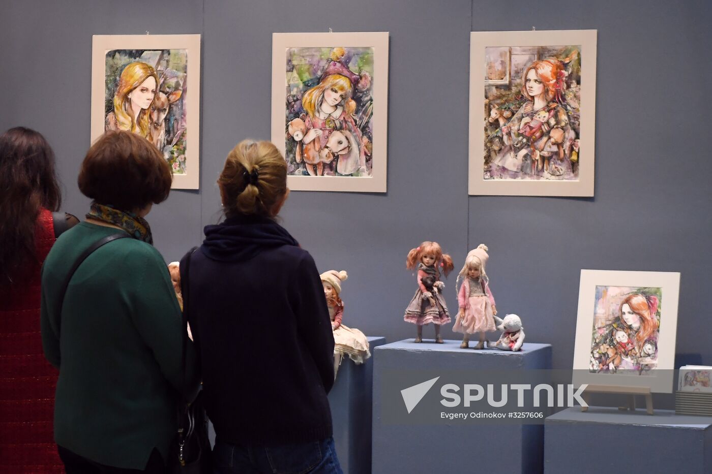 18th Art of Doll international exhibition opens in Moscow