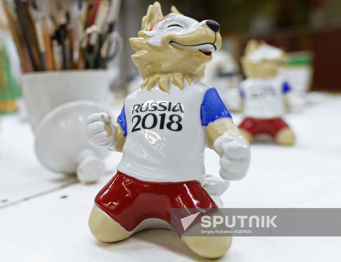 2018 FIFA World Cup Russia merch manufacturing