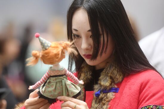 18th Art of Doll international exhibition opens in Moscow