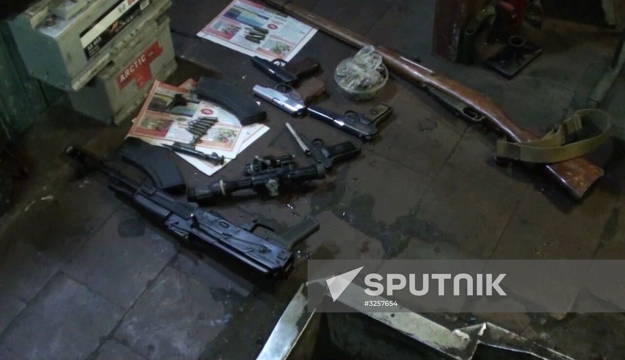 Russian Federal Security Service halts illegal trafficking of arms