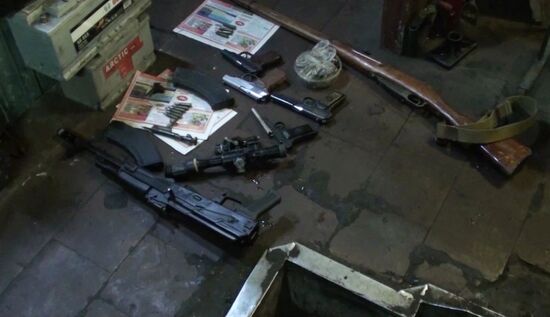 Russian Federal Security Service halts illegal trafficking of arms