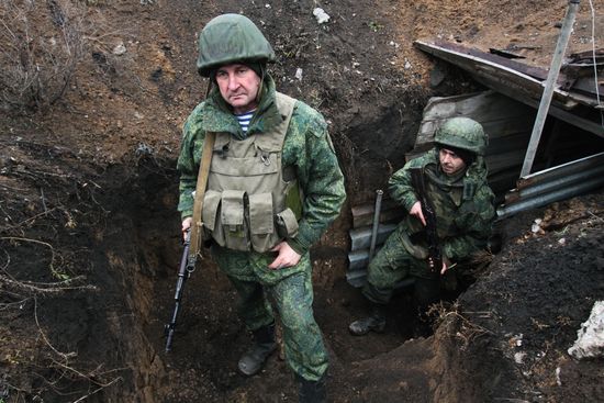 Donetsk People's Republic contact line sitrep