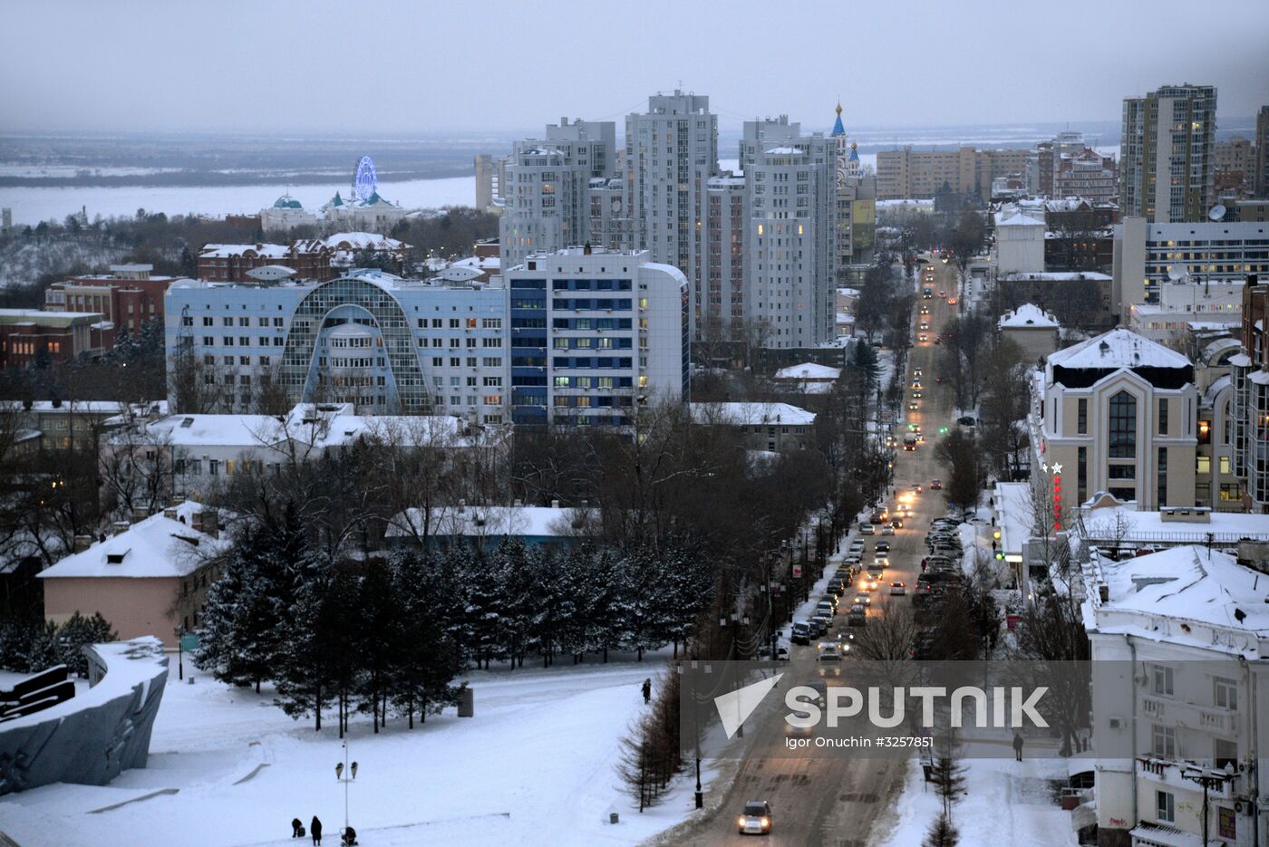 Winter in Khabarovsk